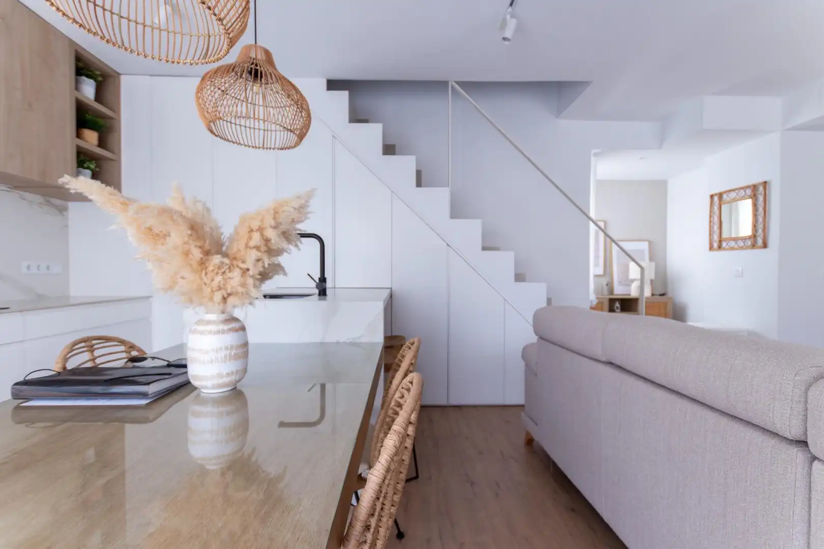 Sala de estar de Ático en venta en Águilas con Aire acondicionado, Terraza y Amueblado