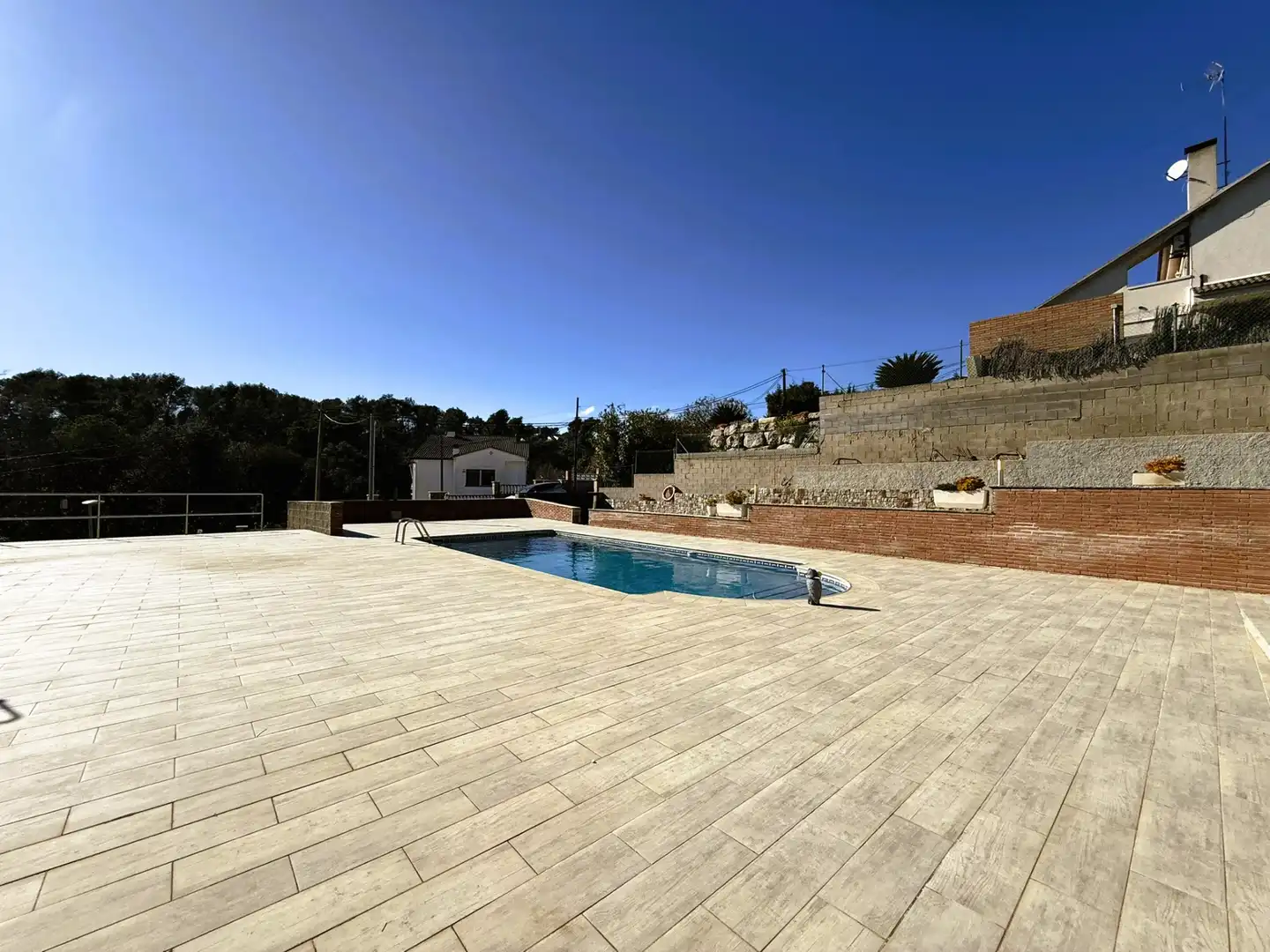 Piscina de Casa o chalet en venta en Lliçà d'Amunt con Aire acondicionado, Calefacción y Jardín privado