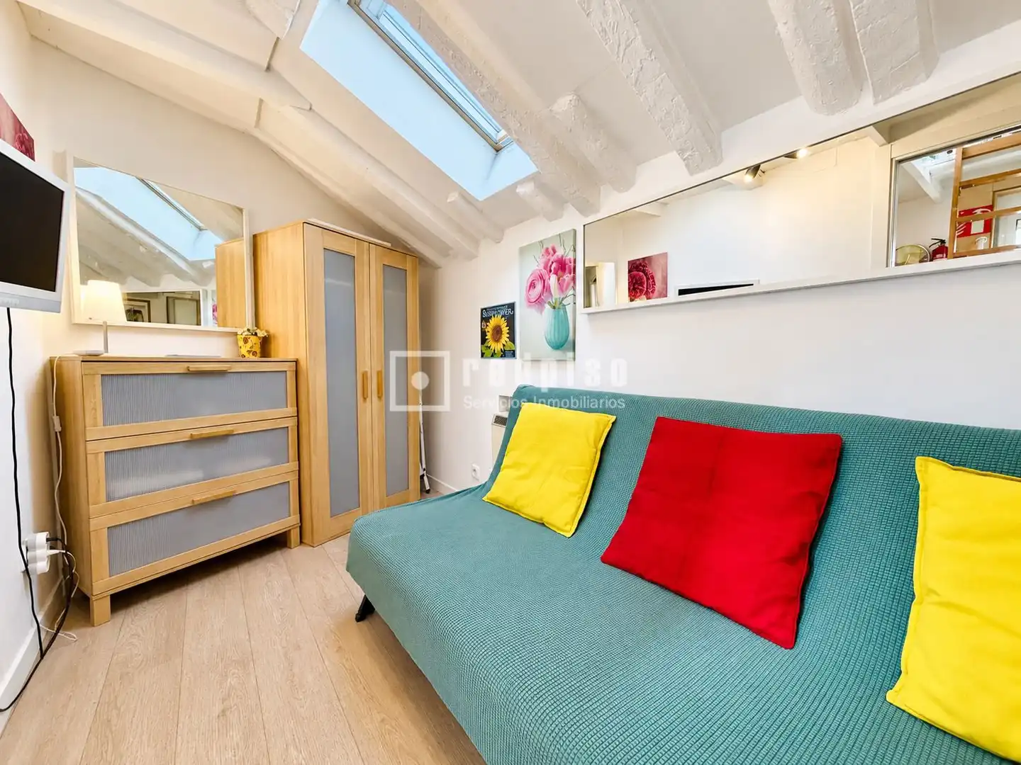 Schlafzimmer von Maisonette zum Verkauf in Madrid mit Klimaanlage, Heizung und Abstellraum