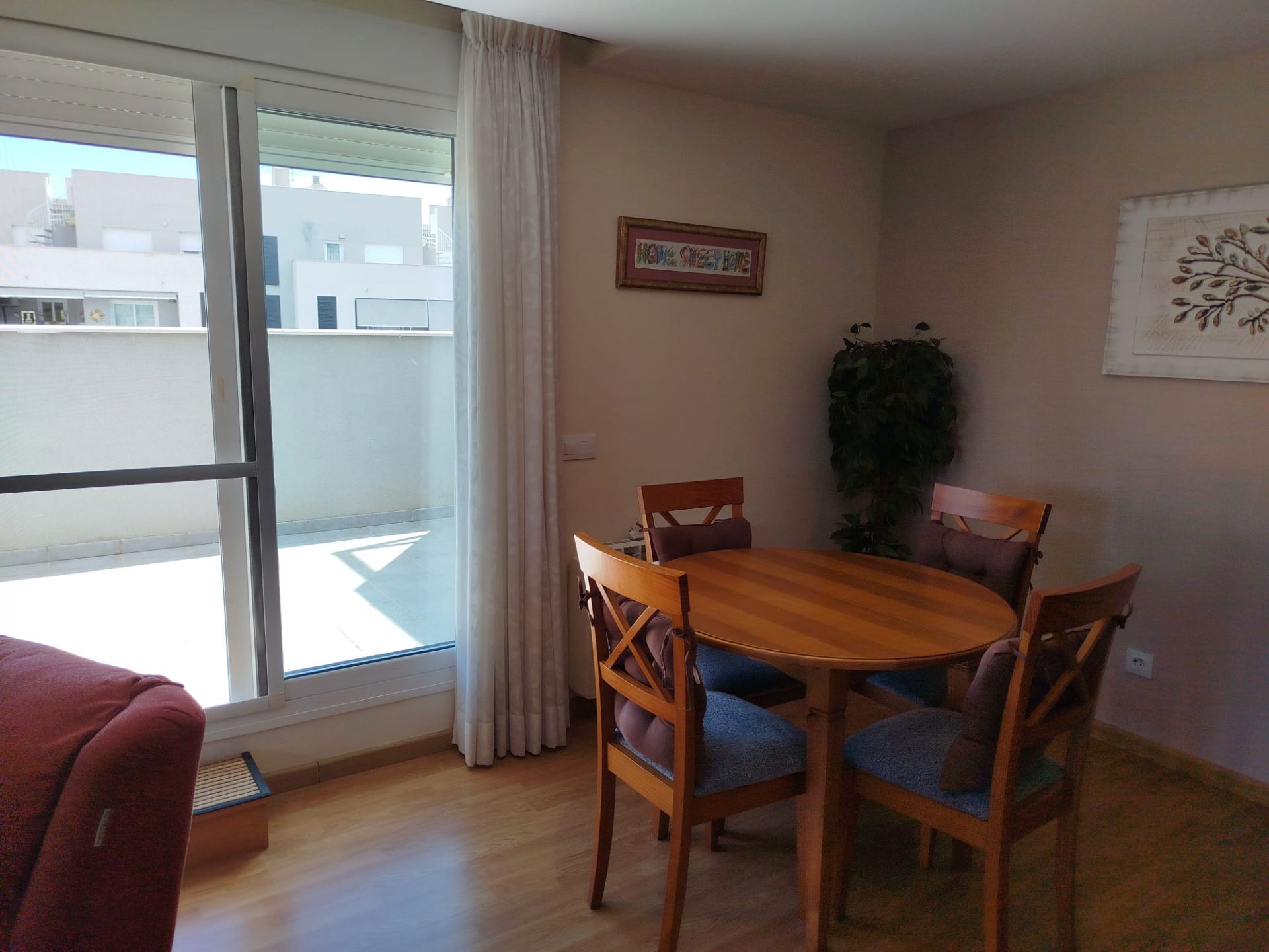 Dining room of Flat for sale in Sagunto / Sagunt  with Air Conditioner, Heating and Terrace