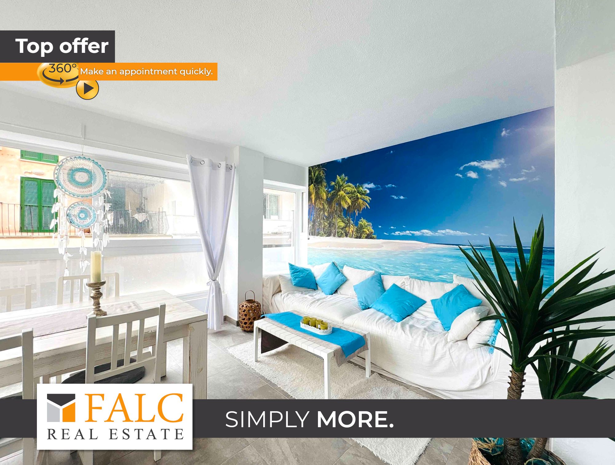 Living room of Apartment for sale in Llucmajor