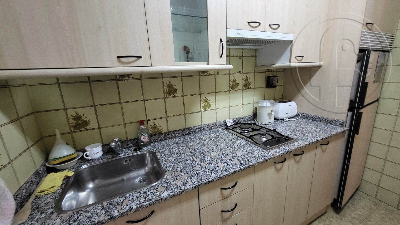 Cocina de Piso de alquiler en Santander con Calefacción, Parquet y Amueblado