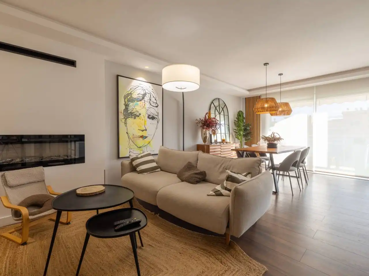 Living room of Attic for sale in Reus  with Air Conditioner, Heating and Parquet flooring