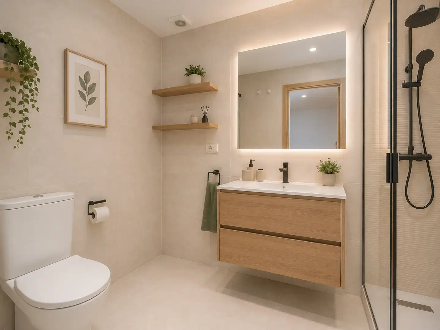 Baño de Dúplex en venta en Brunete con Balcón