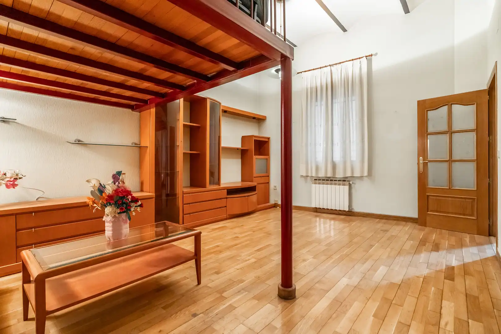Sala de estar de Piso en venta en  Madrid Capital con Calefacción