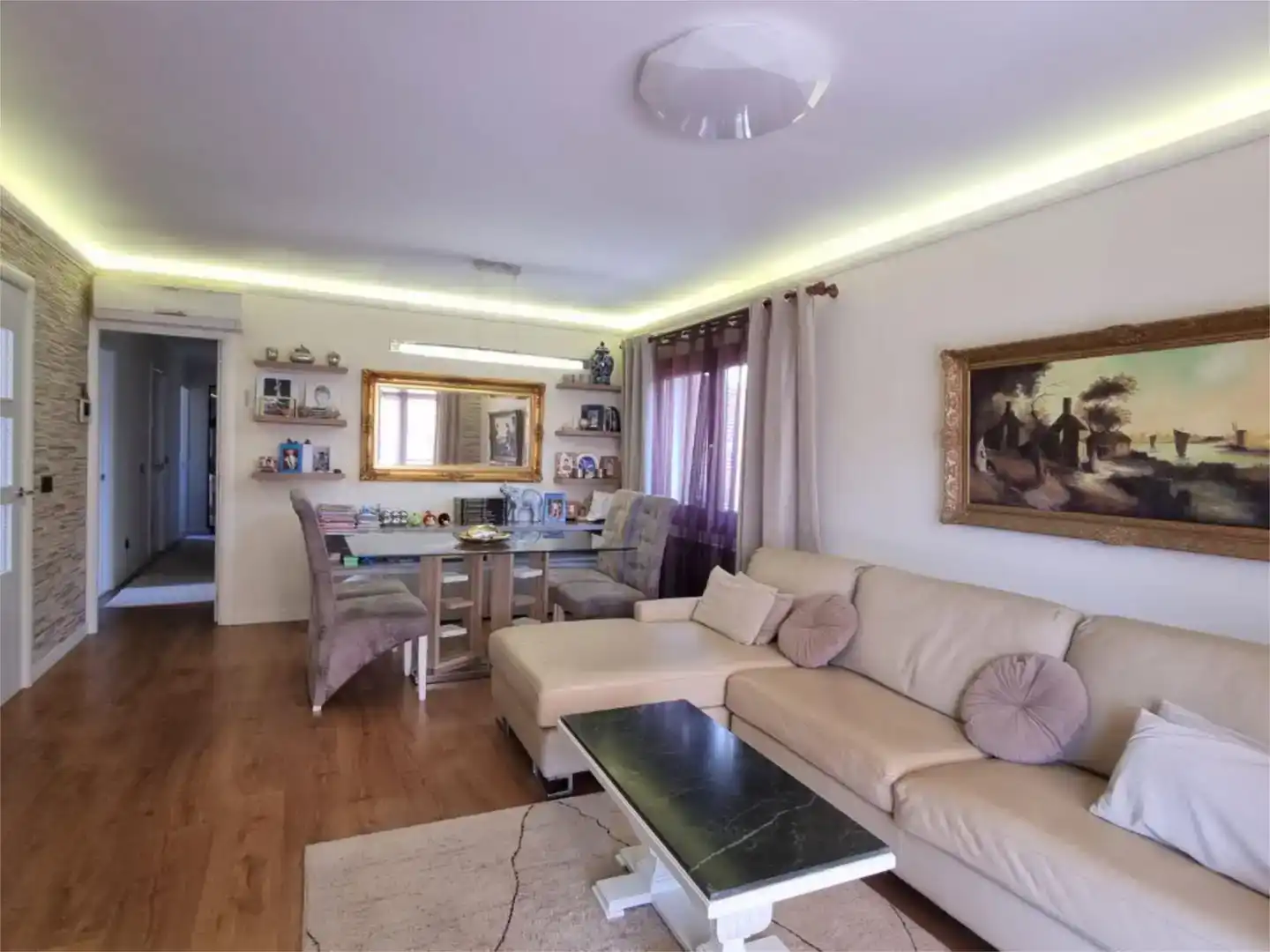 Sala de estar de Casa o chalet en venta en Calvià con Aire acondicionado, Jardín privado y Parquet