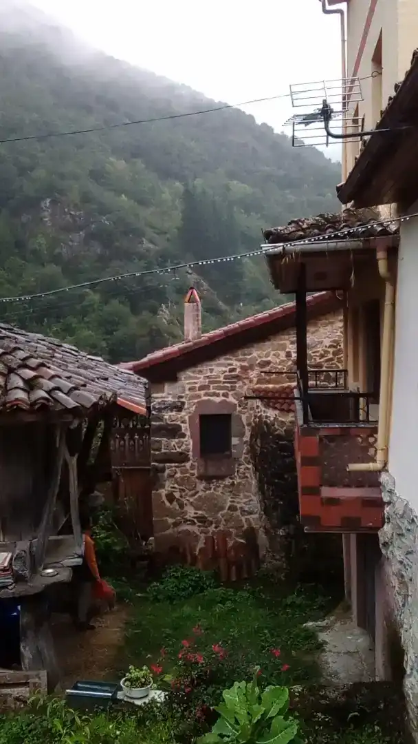 Vista exterior de Casa adosada en venda en Somiedo