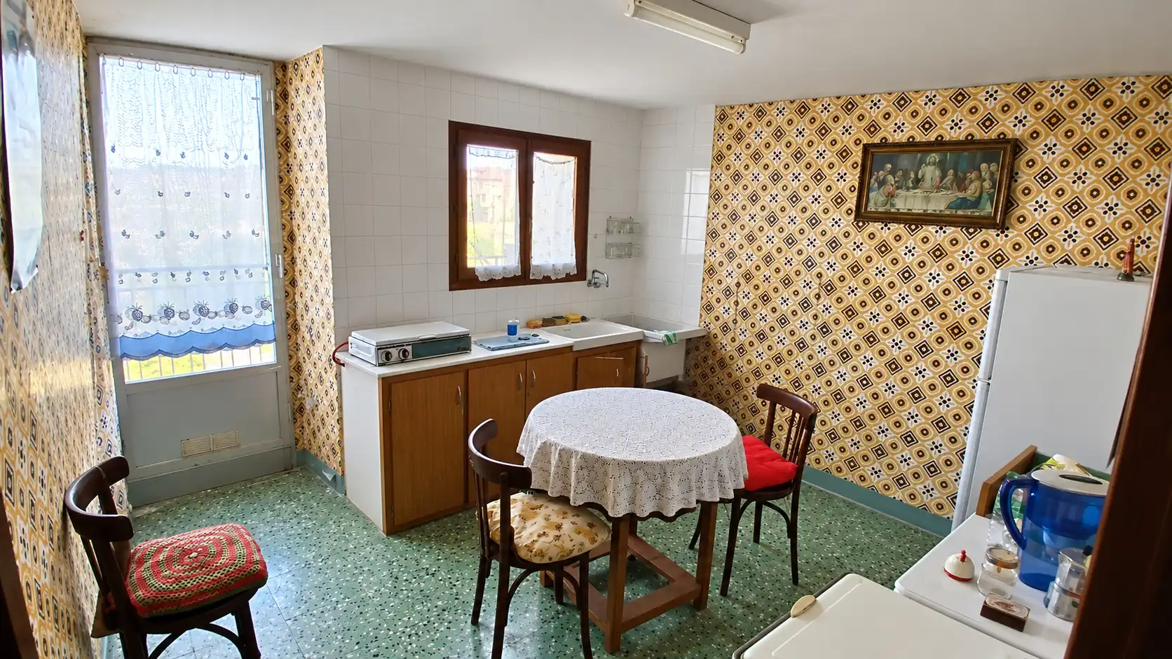 Cuina de Casa adosada en venda en Torre del Compte, Teruel
