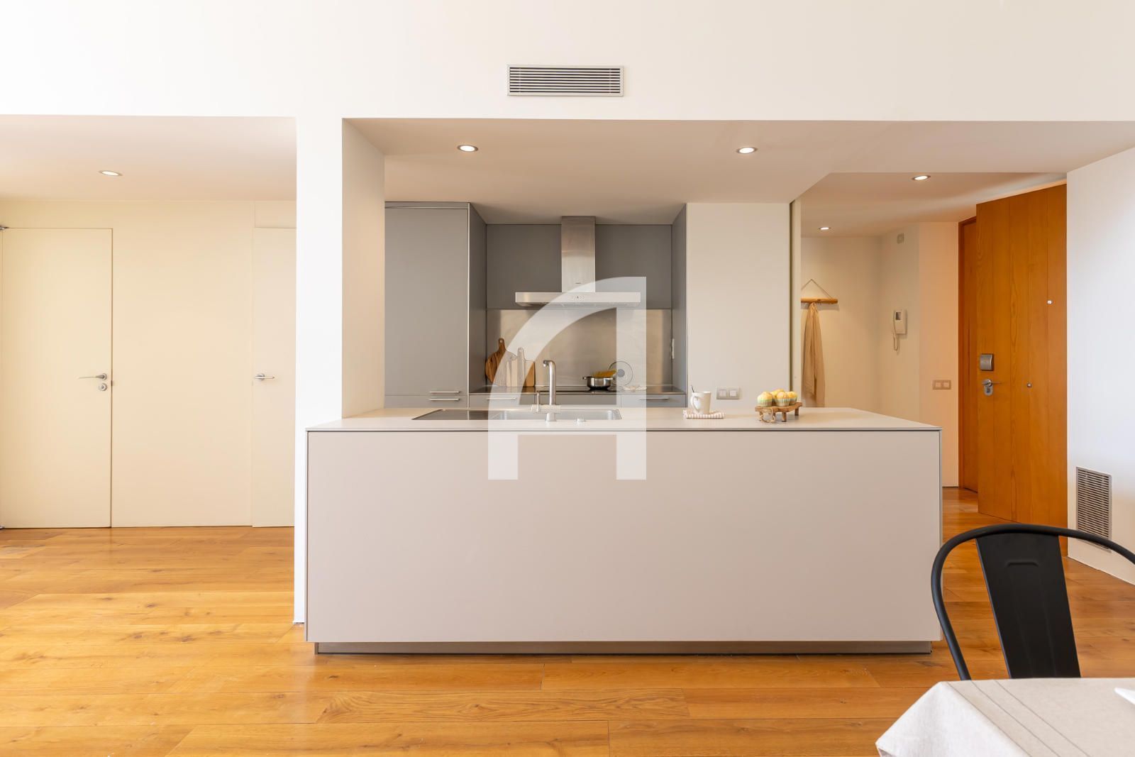 Kitchen of Duplex for sale in Sabadell  with Heating