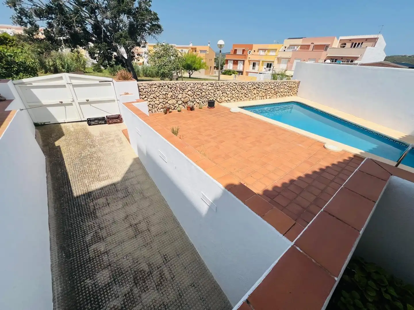 Swimming pool of Houses for sale in Maó  with Heating and Swimming Pool