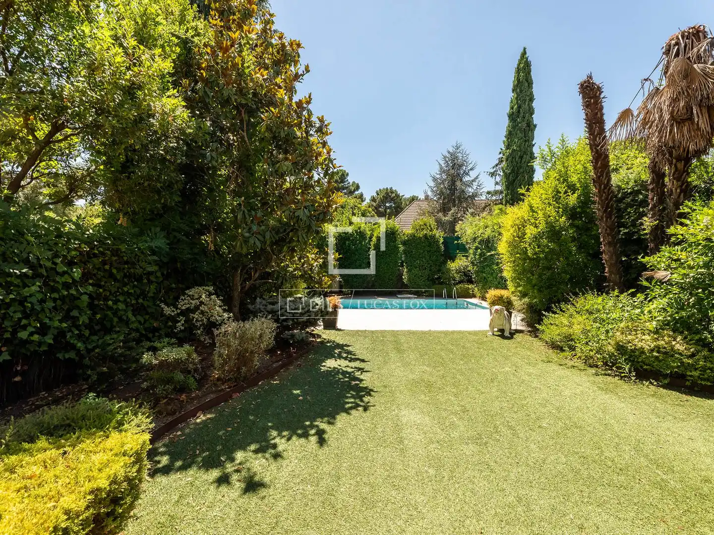 Jardín de Casa o chalet en venta en Majadahonda con Aire acondicionado, Jardín privado y Parquet