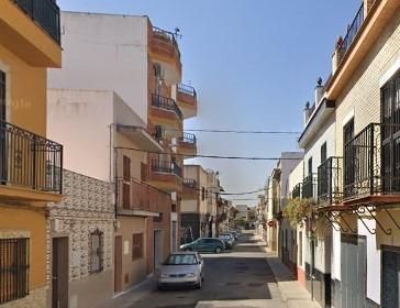 Exterior view of Single-family semi-detached for sale in  Sevilla Capital