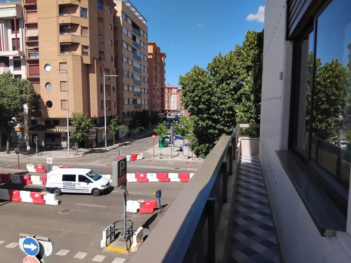 Vista exterior de Pis en venda en Palencia amb Calefacció i Terrassa