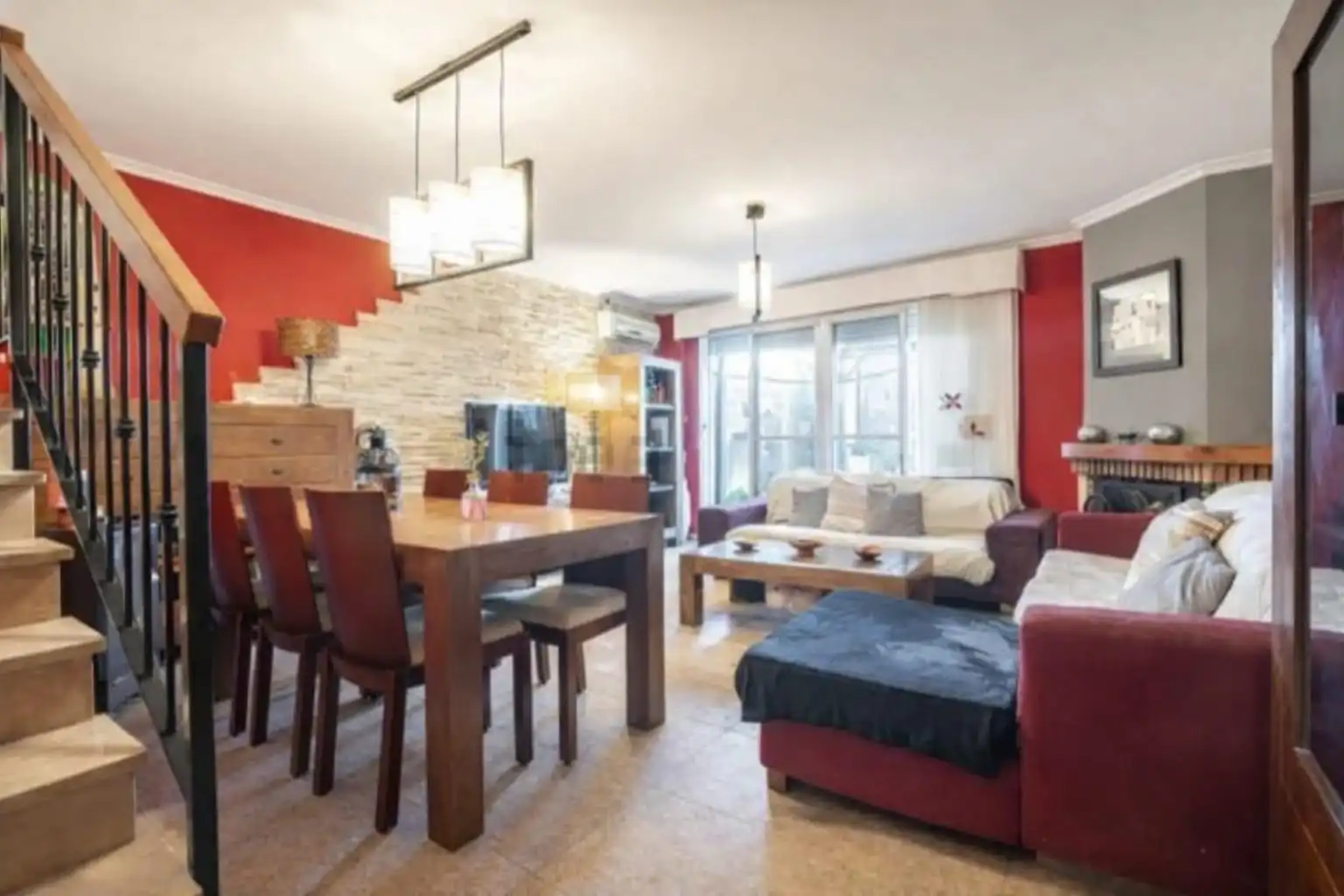 Comedor de Casa adosada en venta en Gilet con Piscina comunitaria