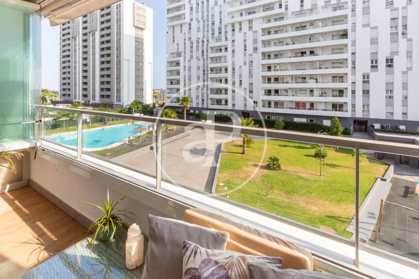 Terrassa de Pis en venda en Valencia amb Aire condicionat, Calefacció i Jardí privat