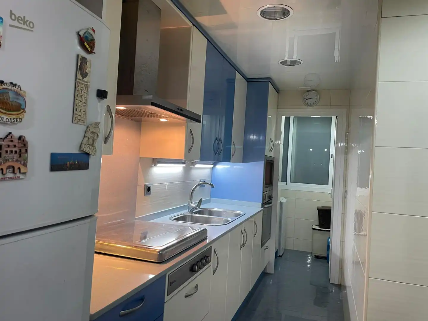 Küche von Wohnung zum Verkauf in Barcelona mit Heizung