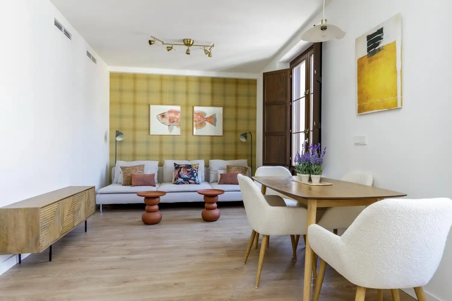 Living room of Attic for sale in  Zaragoza Capital  with Balcony