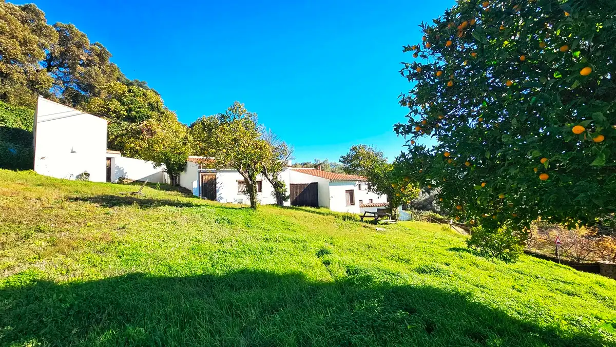 Exterior view of Houses for sale in Alájar  with Heating, Private garden and Terrace