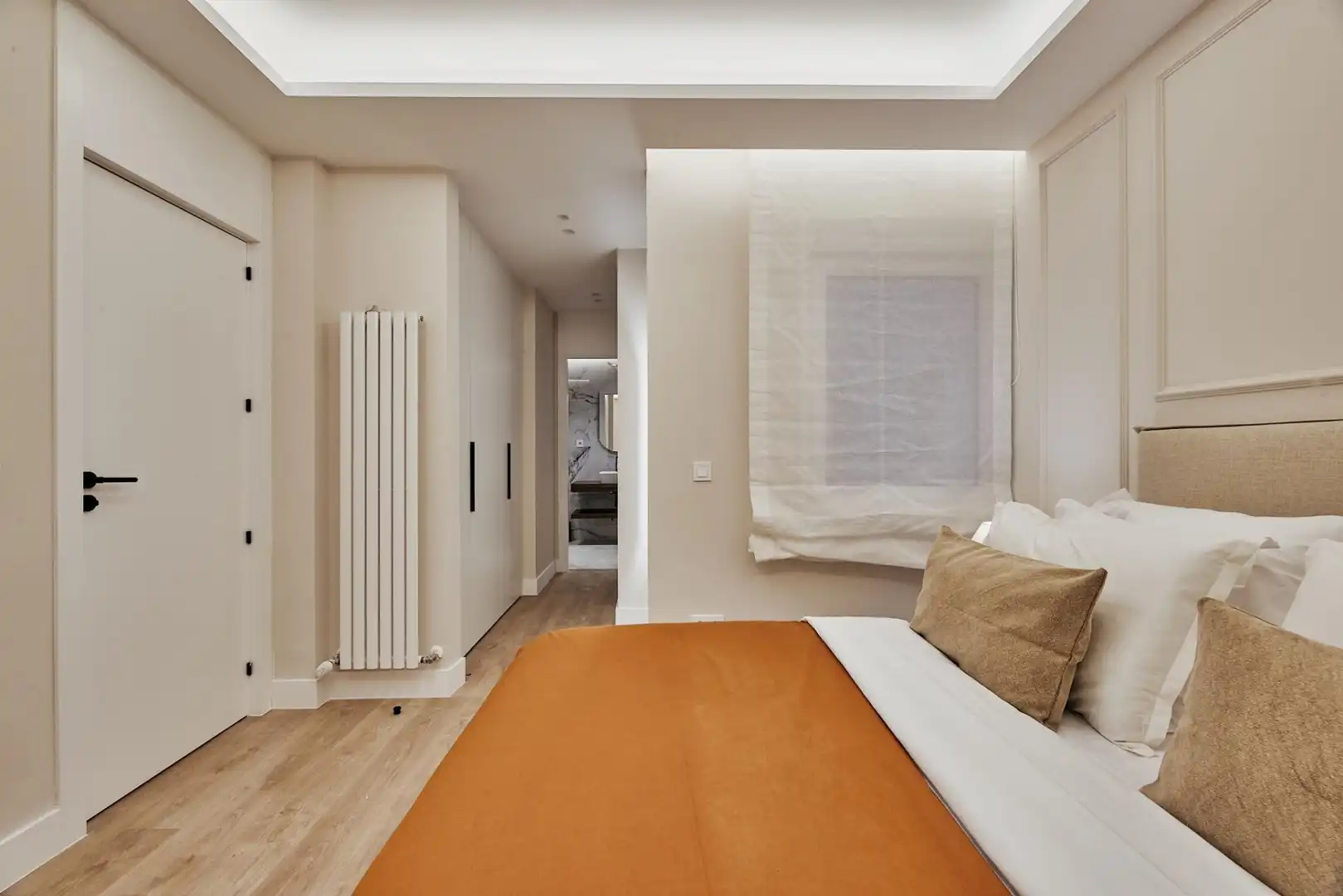Bedroom of Flat for sale in Madrid  with Air Conditioner, Heating and Furnished