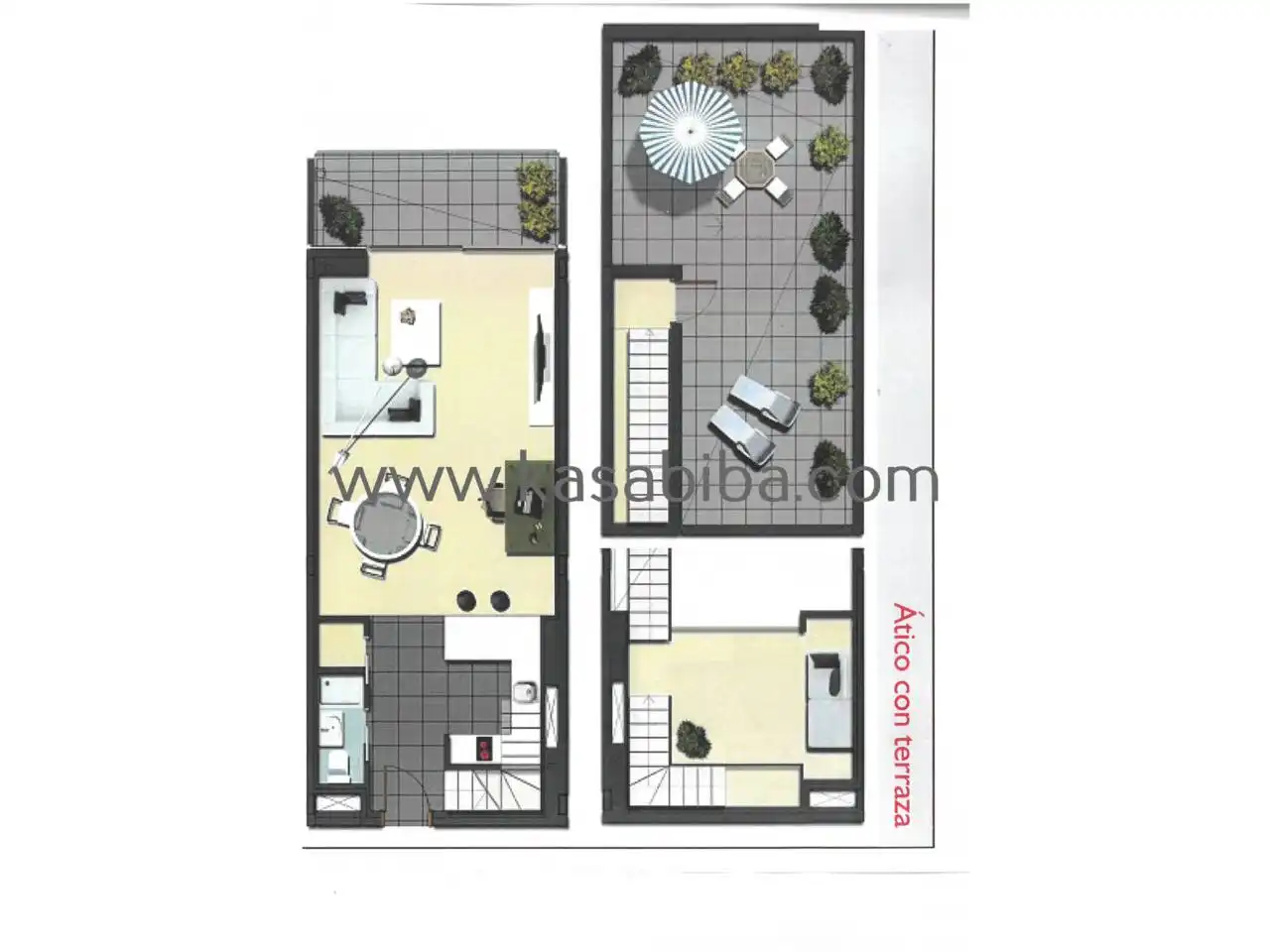 Attic for sale in Xirivella  with Air Conditioner, Heating and Parquet flooring