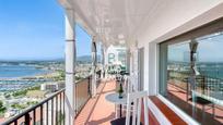 Balcony of Attic for sale in Roses  with Air Conditioner, Heating and Terrace