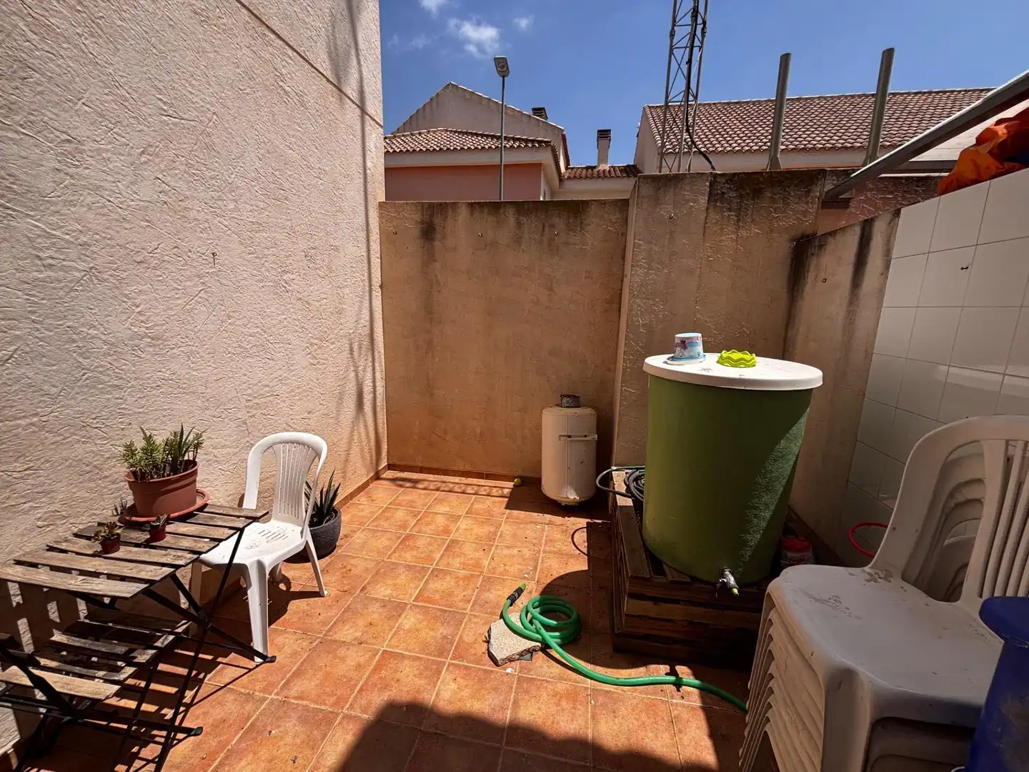 Terraza de Casa adosada en venta en Torre-Pacheco con Aire acondicionado, Jardín privado y Terraza