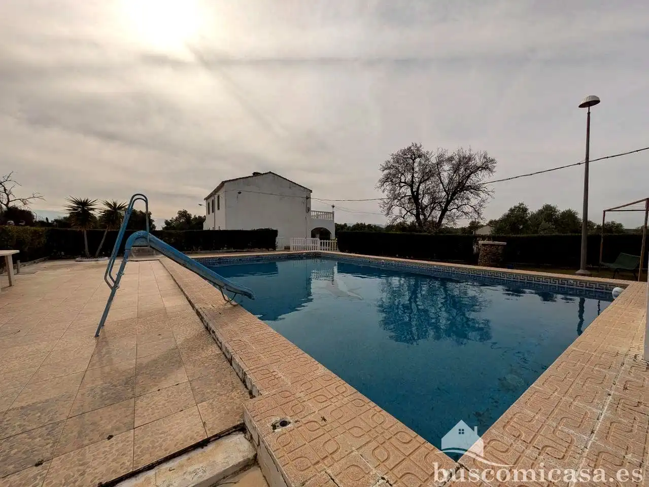 Piscina de Finca rústica en venda en Baeza amb Jardí privat, Terrassa i Traster