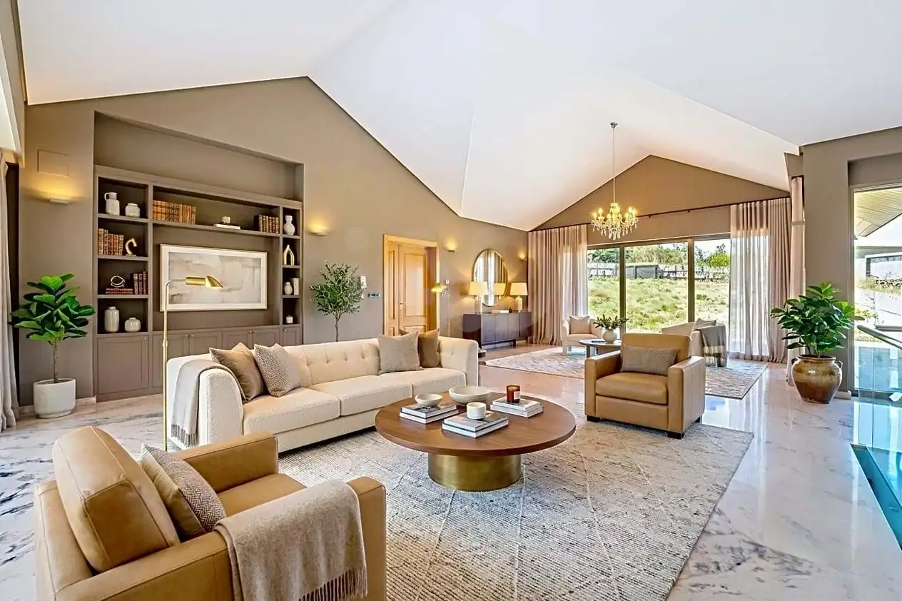 Sala de estar de Casa o chalet en venta en Beariz con Calefacción y Terraza