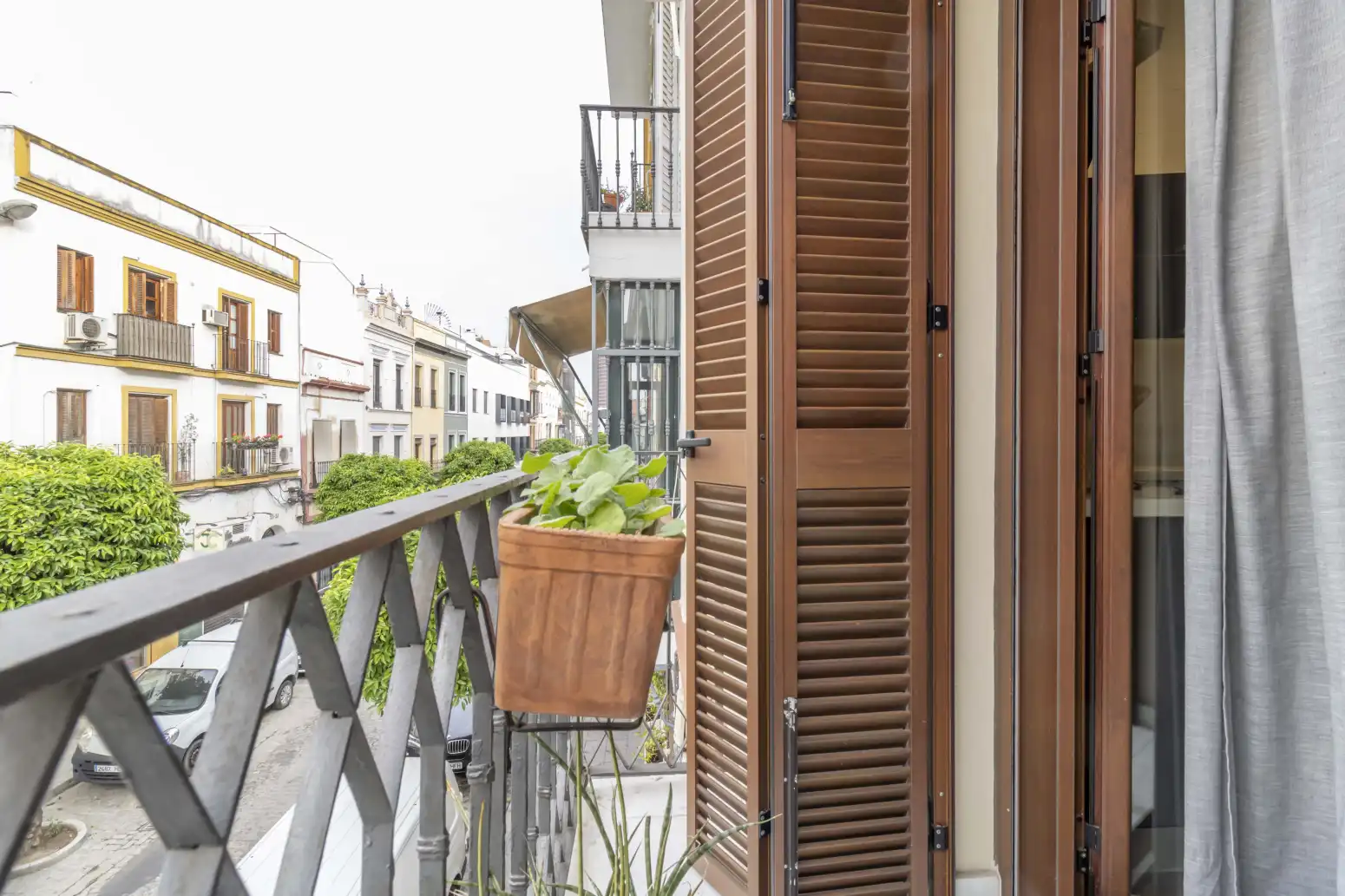 Balcony of Flat for sale in Sevilla  with Air Conditioner, Heating and Balcony