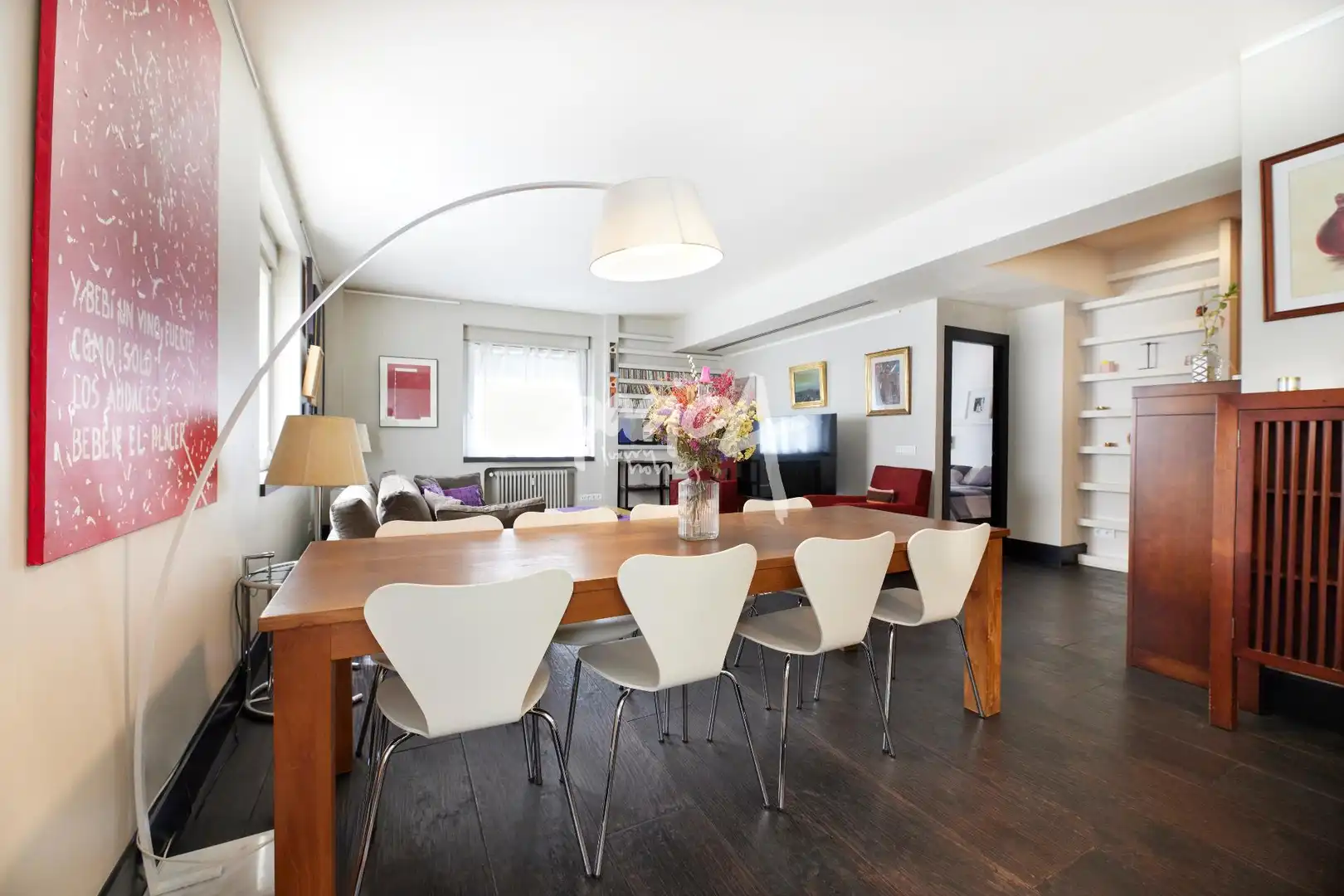 Esszimmer von Wohnung zum Verkauf in Madrid mit Klimaanlage und Heizung