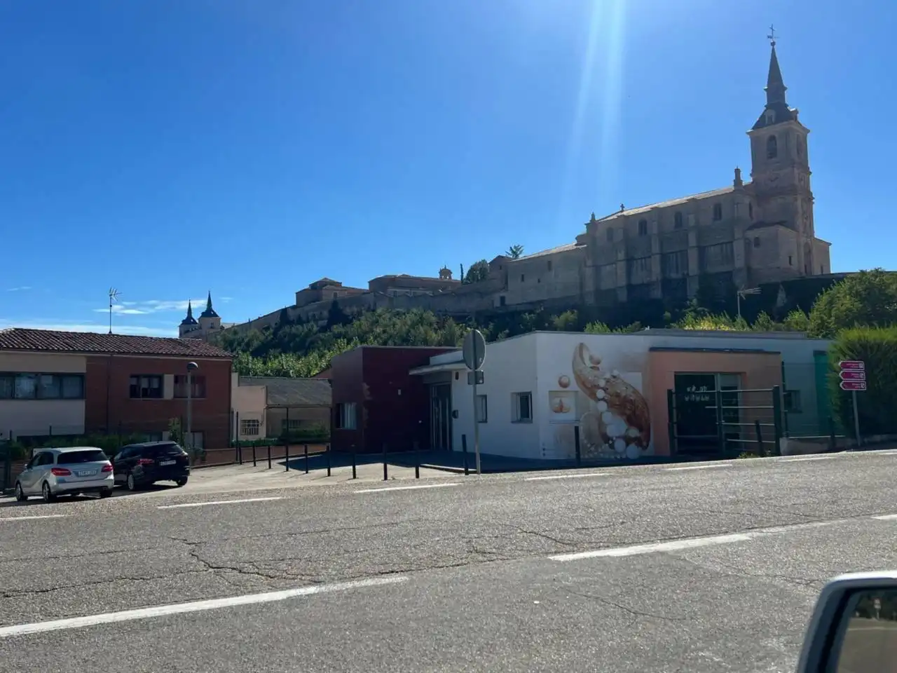 Vista exterior de Casa o xalet en venda en Lerma amb Calefacció i Terrassa