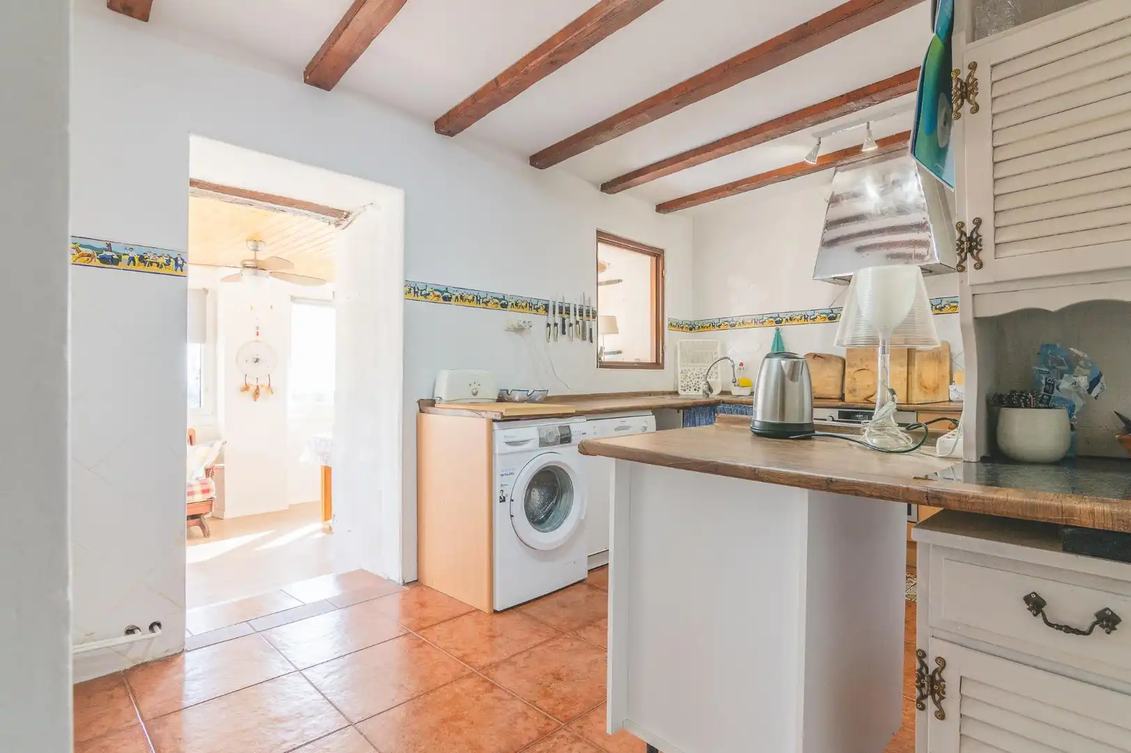 Cocina de Finca rústica en venta en Eslava con Jardín privado, Terraza y Trastero