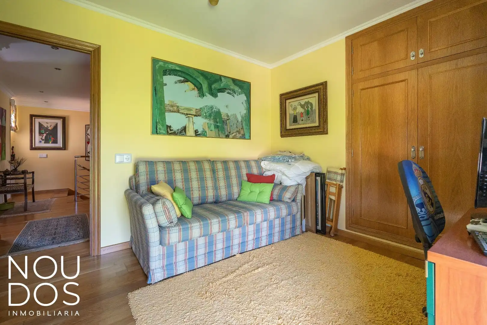 Dormitori de Casa adosada en venda en  Palma de Mallorca amb Calefacció, Jardí privat i Terrassa