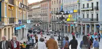 Vista exterior de Oficina en venta en Segovia Capital con Calefacción