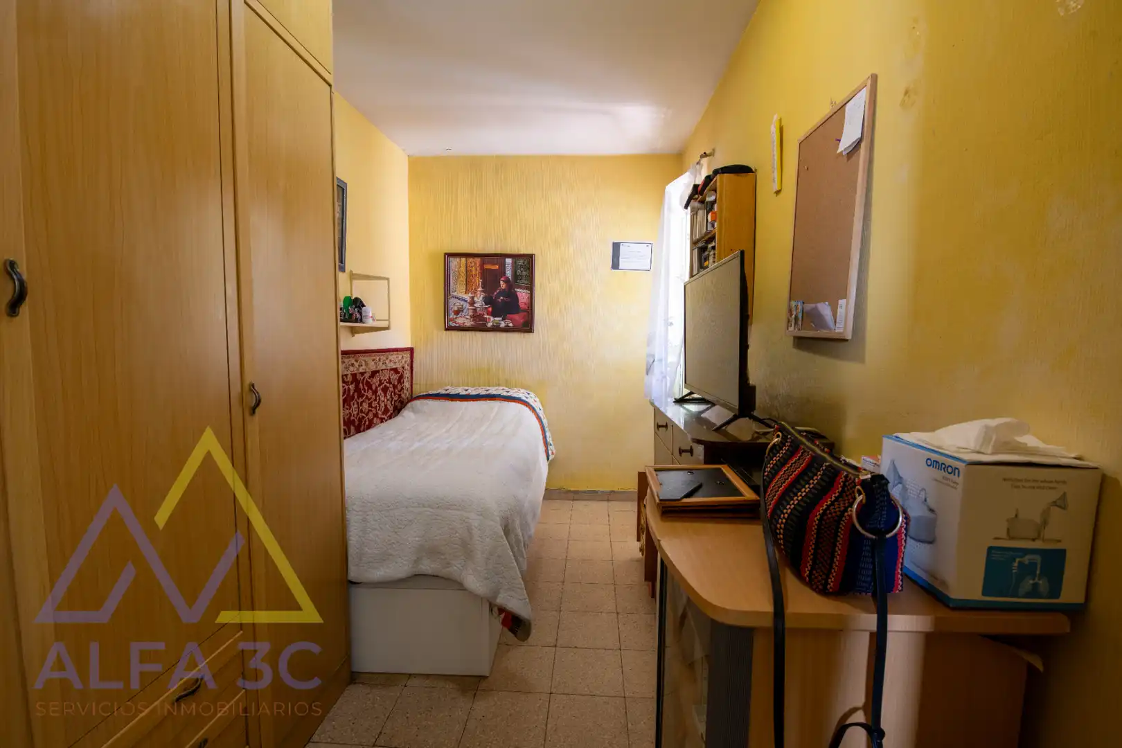 Bedroom of Flat for sale in Madrid  with Terrace