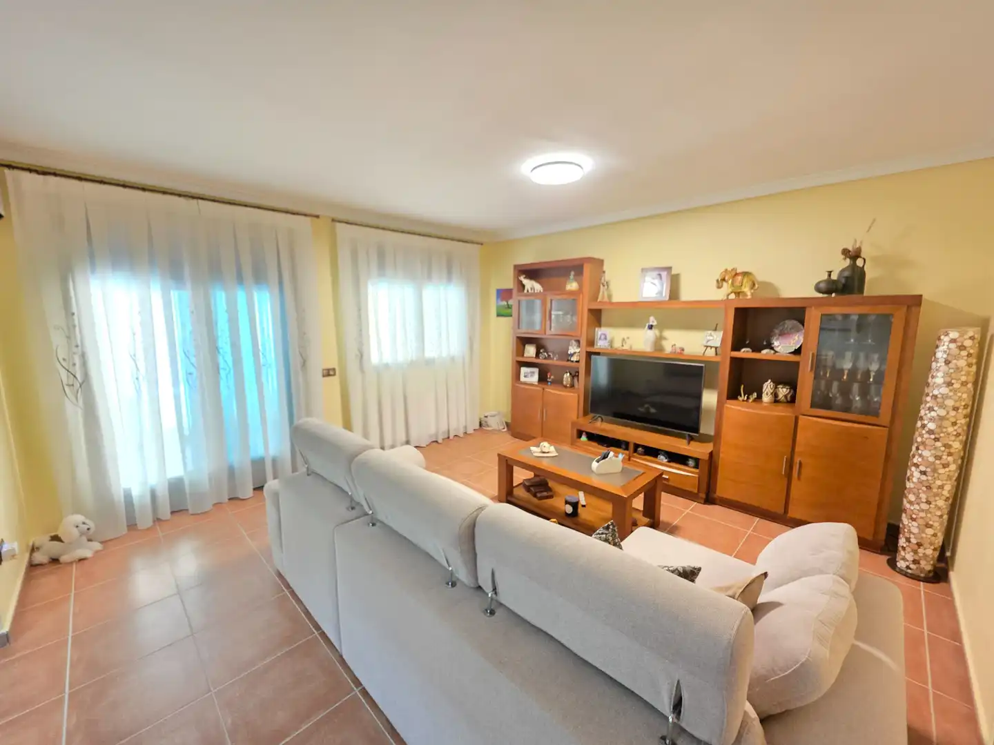 Sala d'estar de Casa adosada en venda en Ciempozuelos amb Aire condicionat, Calefacció i Jardí privat
