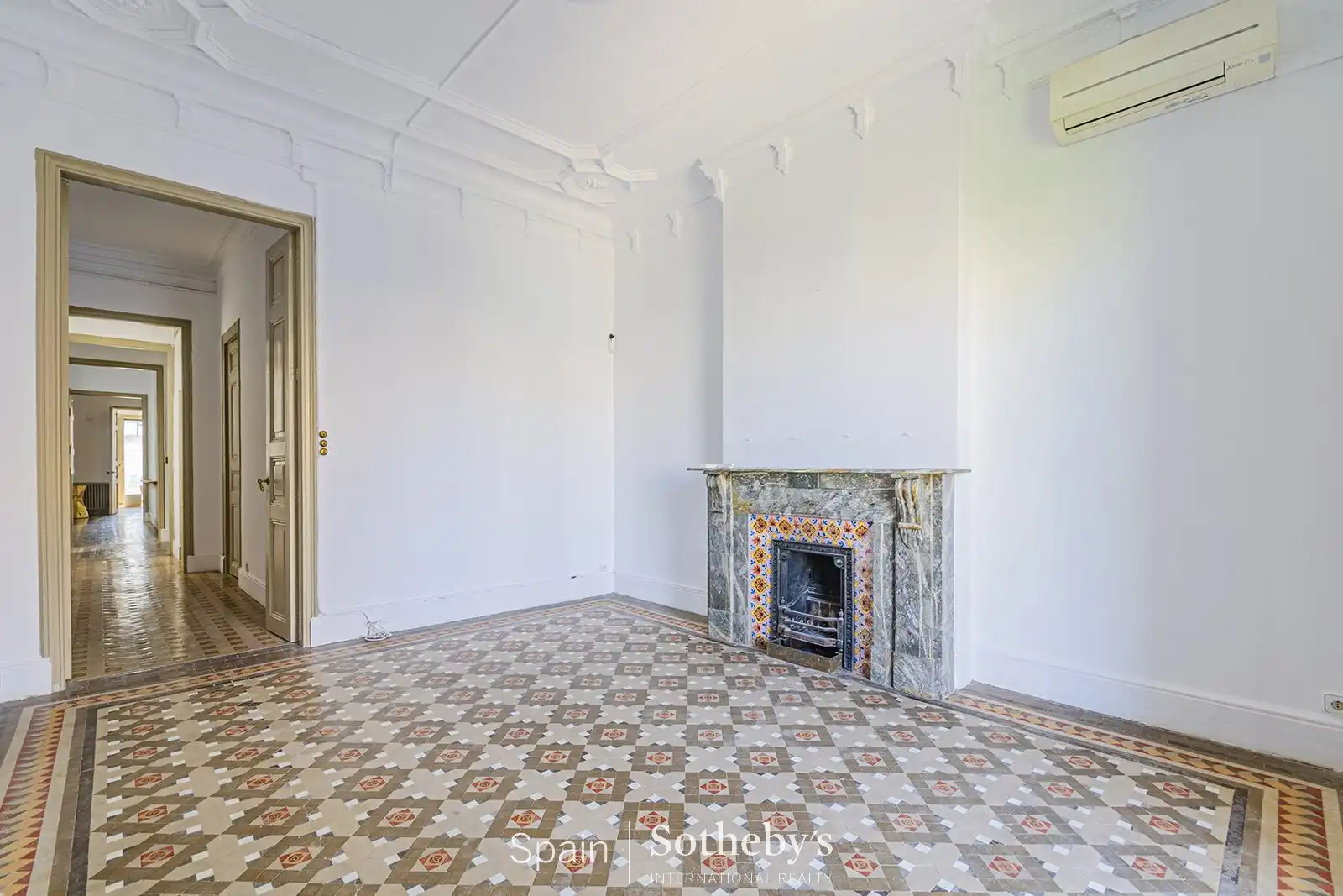 Sala de estar de Apartamento en venta en Barcelona con Calefacción y Terraza