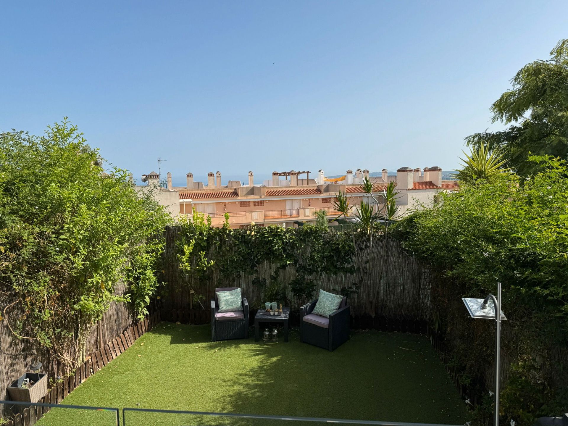 Terrace of Flat to rent in Casares  with Air Conditioner, Heating and Private garden