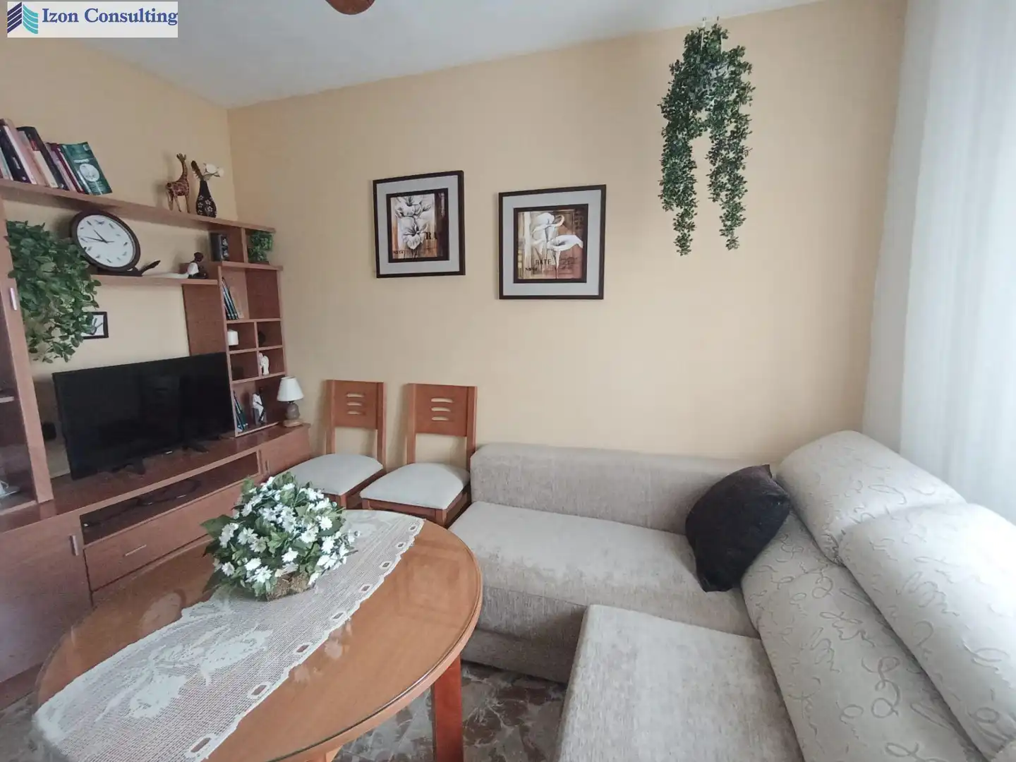 Sala de estar de Piso en venta en San Clemente con Aire acondicionado, Calefacción y Amueblado