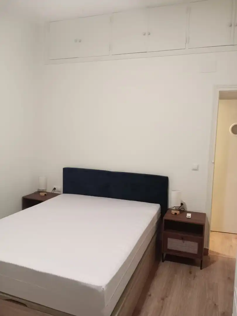 Habitación de Apartamento de alquiler en Málaga con Aire acondicionado y Amueblado