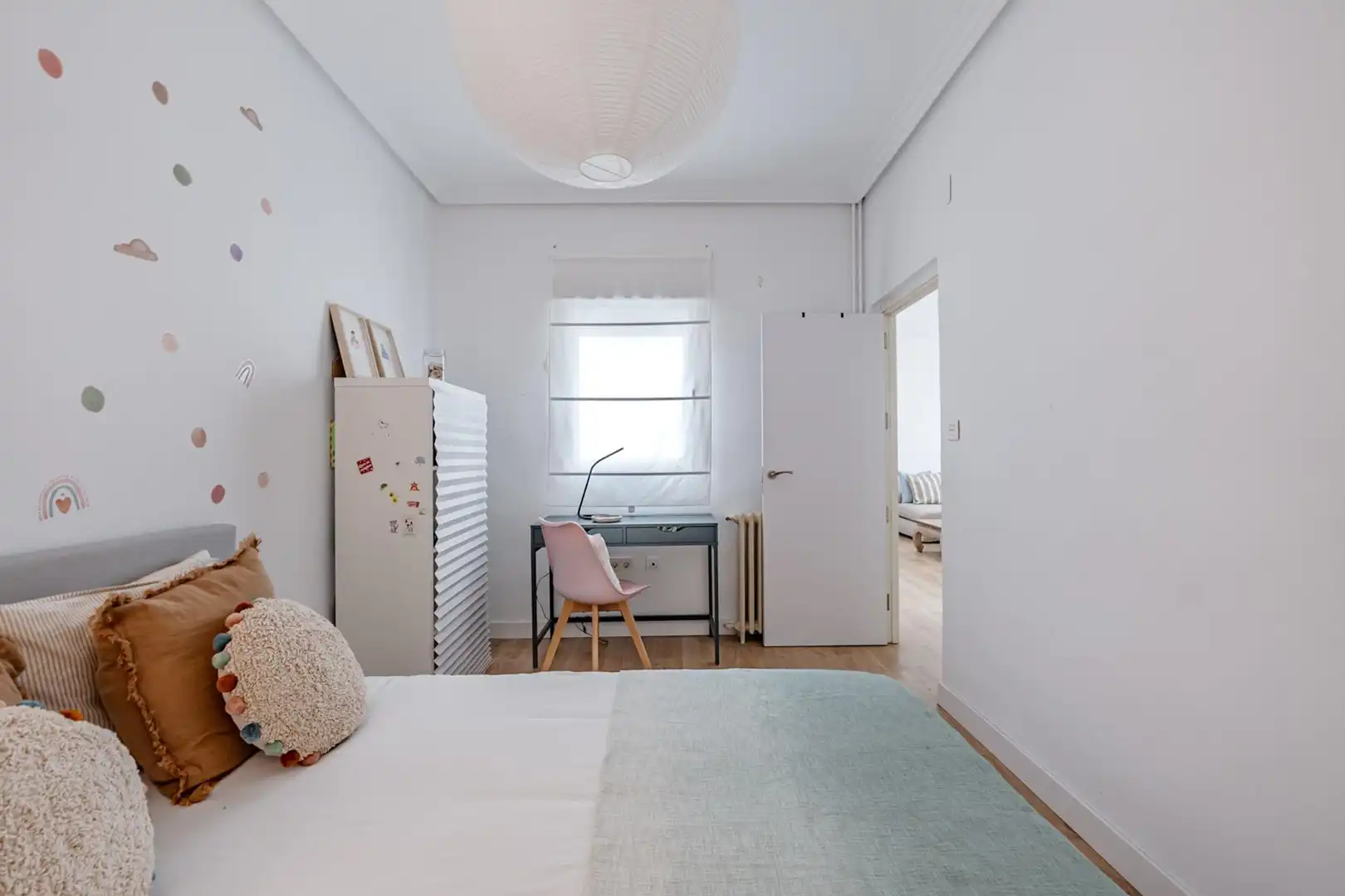 Bedroom of Flat for sale in Madrid  with Heating