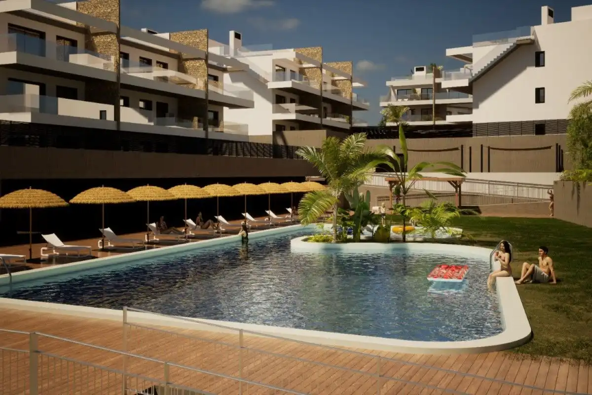 Apartamento con piscina en venta en Balcón de Finestrat - Terra Marina, imagen 14
