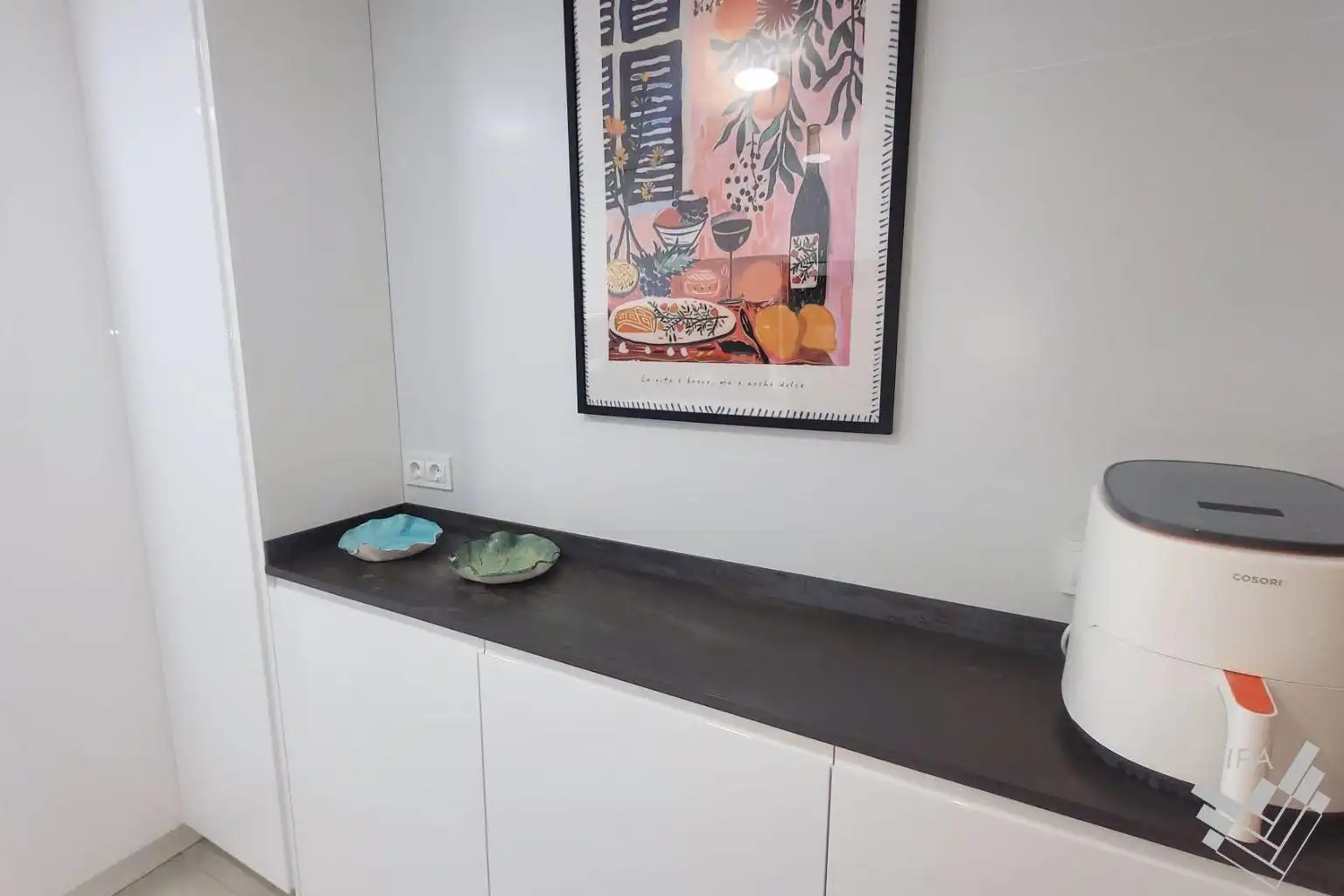 Kitchen of Flat for sale in Vinaròs  with Air Conditioner, Terrace and Furnished