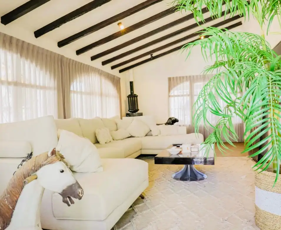 Living room of Houses for sale in Dénia  with Air Conditioner, Heating and Private garden