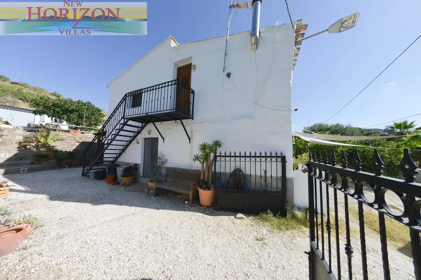 Exterior view of Houses for sale in Lubrín  with Private garden and Terrace