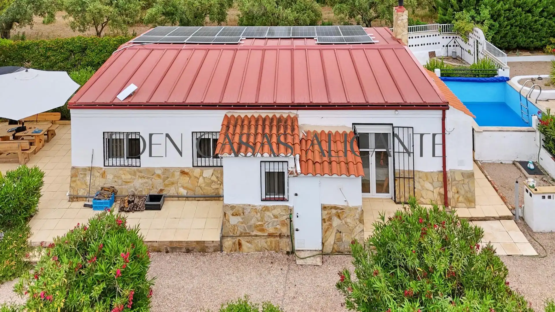 Jardín de Casa o chalet en venta en Biar con Aire acondicionado, Calefacción y Jardín privado