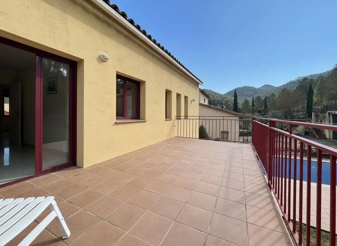 Terraza de Casa o chalet en venta en Sant Llorenç de la Muga con Calefacción, Jardín privado y Terraza