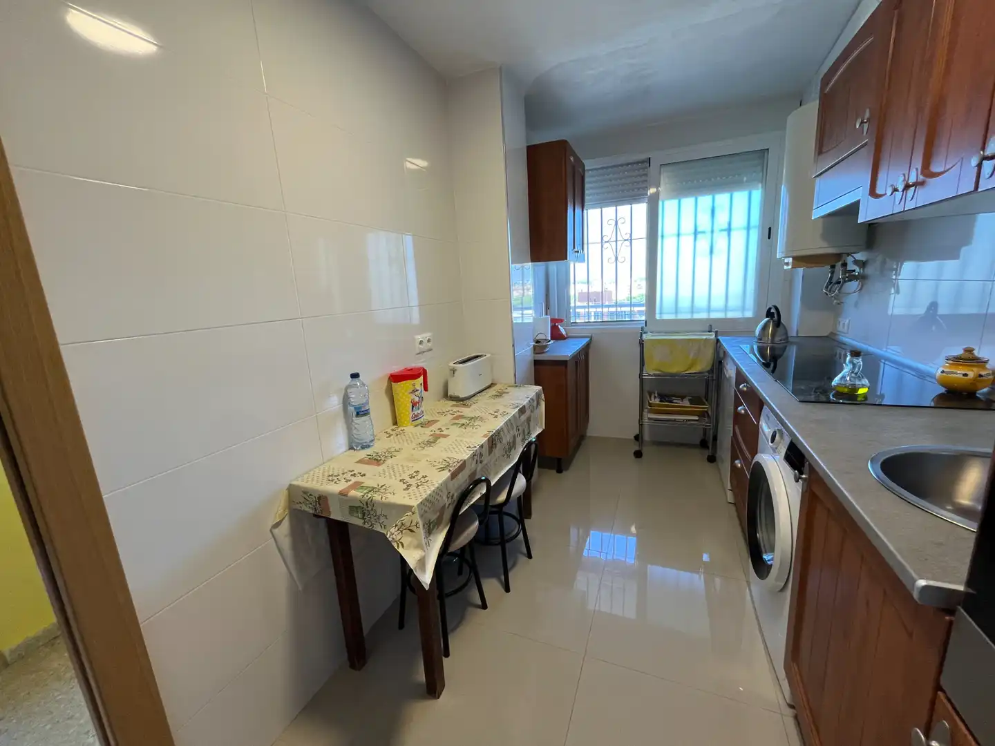 Cocina de Piso en venta en Alicante / Alacant con Terraza, Trastero y Amueblado