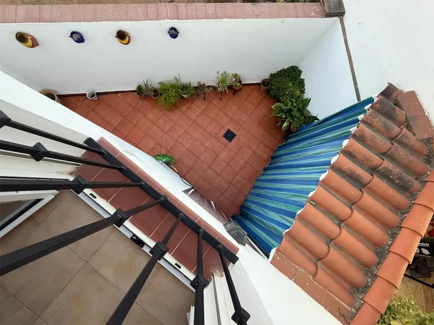 Terrassa de Casa adosada en venda en El Pedroso amb Aire condicionat i Balcó