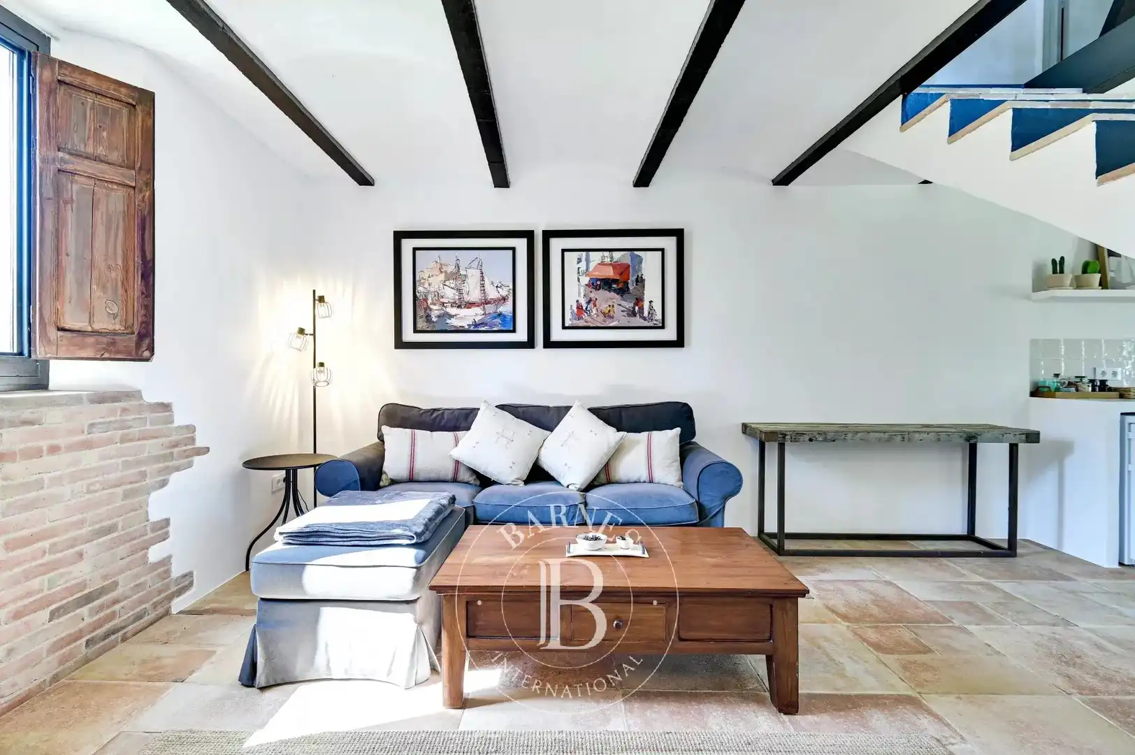 Sala de estar de Finca rústica en venta en Esponellà con Calefacción, Piscina y Amueblado